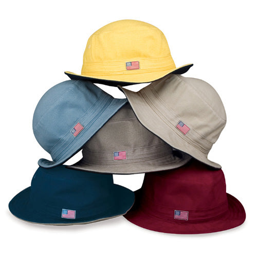 Deluxe Washed Brushed Cotton Twill Bucket Hat