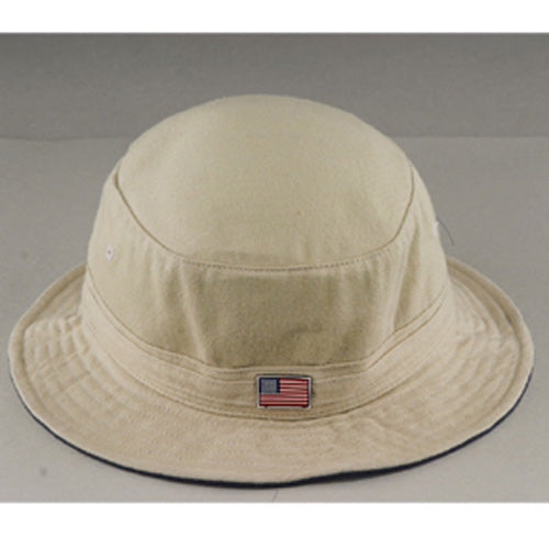 Deluxe Washed Brushed Cotton Twill Bucket Hat
